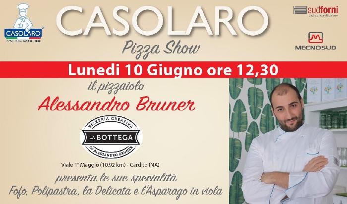 Pizza show con il Pizzaiolo Alessandro Bruner