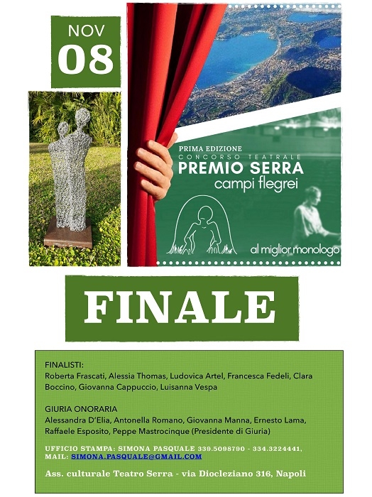 Premio Serra - Campi Flegrei Lunedì 8 novembre 2021, ore 20, finale della I edizione