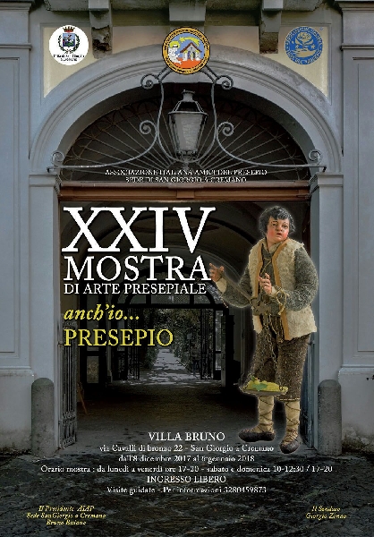 XXIV Mostra di Arte Presepiale - Villa Bruno - San Giorgio a Cremano (NA) - dal 08/12/17 al 06/01/2018