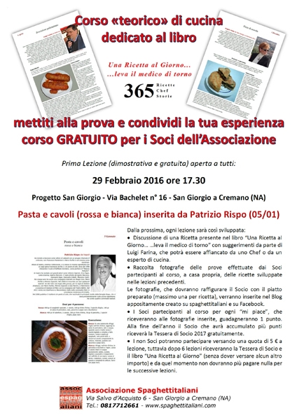 29/02 - Progetto San Giorgio - Corso 