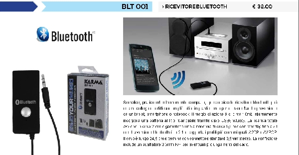 Ricevitore Bluetooth in offerta 25,90 - In vendita da Flic Megastore a San Giorgio a Cremano