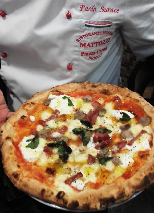 la Pizza Sant'Antuono del maestro Paolo Surace