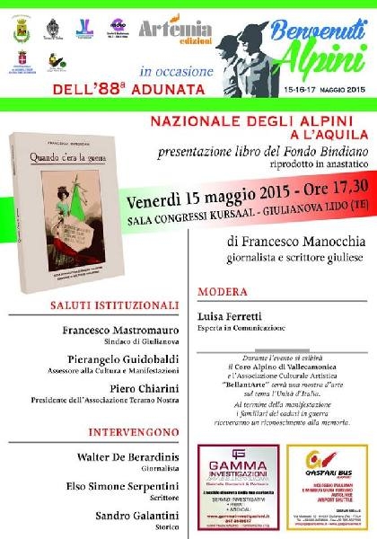 15/05 - Giulianova (TE) - Artemia presenta il libro 
