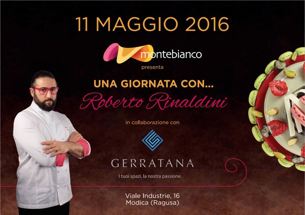 Modica (RG) - Dessert e Gelato, l'11 maggio Roberto Rinaldini ospite da Gerratana srl
