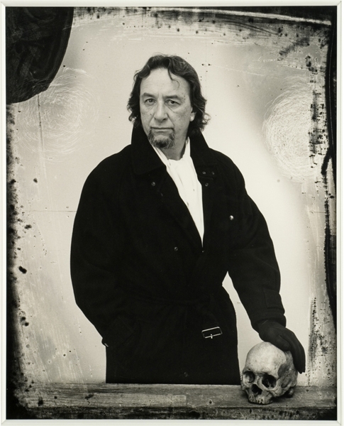 Joel-Peter Witkin, Self Portrait, reminiscent as a Self Portrait as a Vanitè, 1995