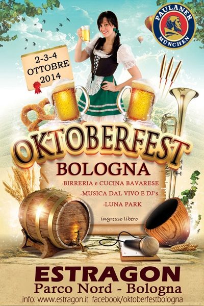 2-3-4 Ottobre - Estragon - Bologna - Oktoberfest