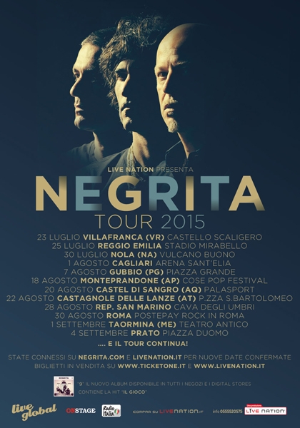 Negrita Summer Tour 2015