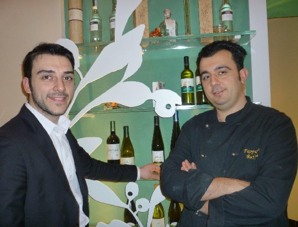 Francesco Cibelli e lo Chef Raffaele Pappalardo