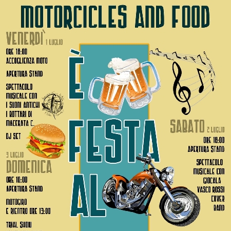 È festa al borgo - Motorcicles and Food