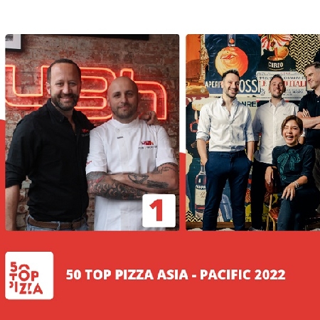 50 Top Pizza, 48h Pizza e Gnocchi Bar a Melbourne è la Migliore Pizzeria dell'Asia - Pacific 2022
