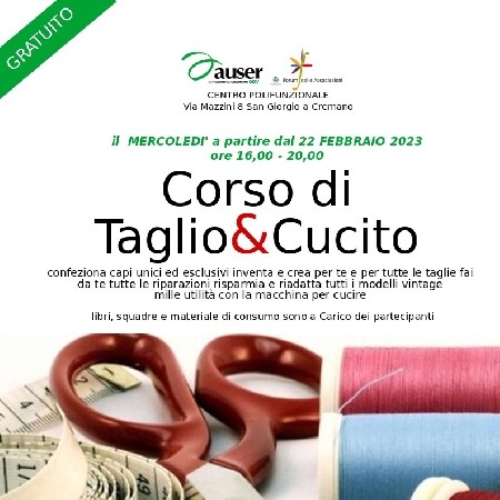 Corso di Taglio e Cucito