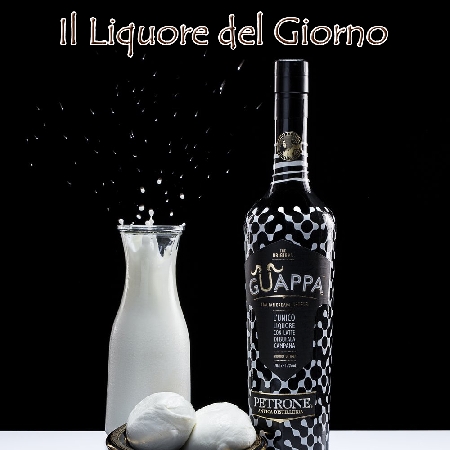 Guappa, l'unico Liquore con LATTE DI BUFALA CAMPANA, prodotto dall'Antica Distilleria petrone di Mondragone (CE)