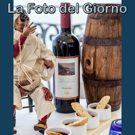 La Foto del Giorno dell'8 Settembre 2021 - Tozzetti all'elisir di..vino Furore rosso