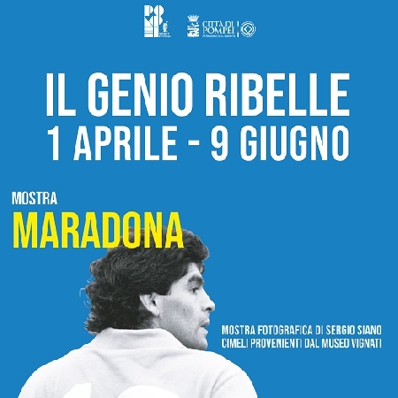 Maradona, il Genio Ribelle, a Pompei foto, cimeli e testimonianze per raccontare il campione argentino
