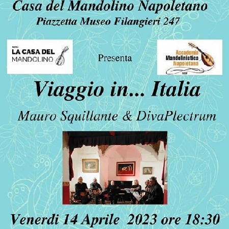 Mauro Squillante e DivaPlectrum in Concerto alla Casa del Mandolino