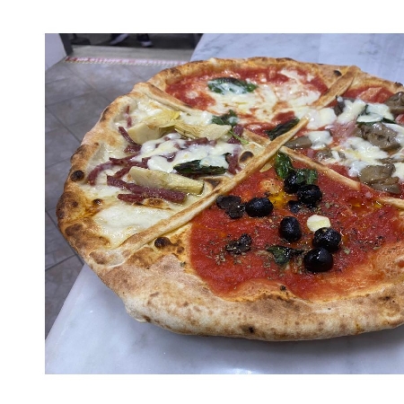 Pizzeria Zamparelli - Pizza quattro stagioni