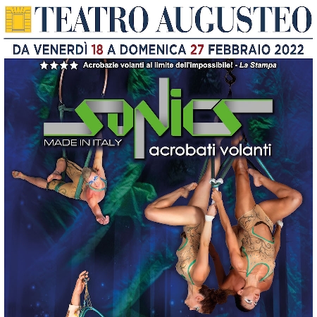 Teatro Augusteo Napoli  SONICS in Duum. Il salto verso la bellezza dal 18 al 27 Febbraio