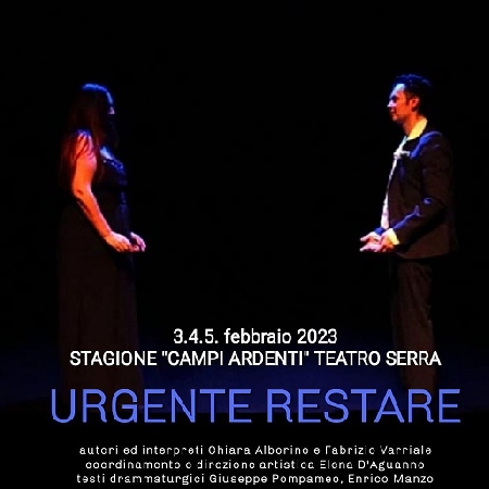 Urgente restare, alla rassegna Campi Ardenti del Teatro Serra uno spettacolo di danza che racconta lamore
